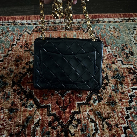 SOLD**Chanel Vintage Classic Mini Bijoux Chain Single Flap Bag - Picture 4 of 14